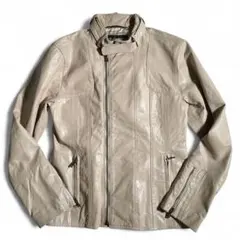 D&G ライダースジャケット 美品！ 2025年最新】D&G ／ Dolce＆Gabbana レディース レザー