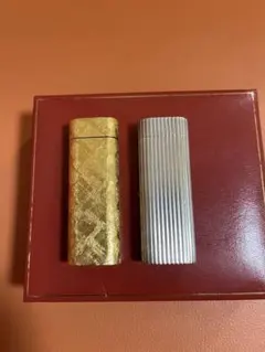 Cartier Paris ガスライター ゴールドカラー】オリジナル箱付き 