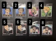 呪術廻戦ウエハースシール【3枚売り】