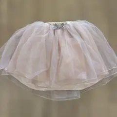 petit main チュール スカート ピンク系 130