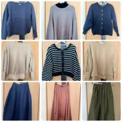 タイムセール　レディース　きれいめコーデ　着回し　まとめ売り　10点