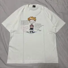 80s メッセージ プリント tシャツUSA製