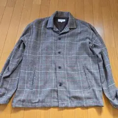 GLOBAL WORK チェックブルゾン/長袖アウター/L