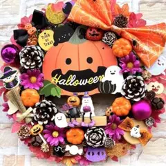 ハロウィン♡フラワーリース