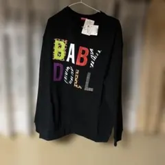 BABY DOLL ブラックトレーナー新品タグ付き