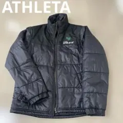 ATHLETA 黒 ベンチコート Mサイズ　ダウン