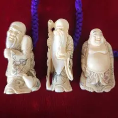 極上七福神　351g/高さ約7.5~14㎝　東Y8-0713☆2Fトヒサウ 極上七福神 351g/高さ約7.5~14㎝ 東Y8-0713☆2Fトヒサウ - メルカリ