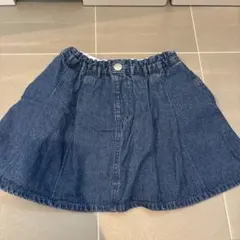petit main デニムスカート 110サイズ