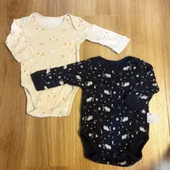 美品☆UNIQLO ベビー ボディスーツ 70cm 2枚セット