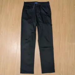 NAVY テーパードパンツ メンズ ブラック サイズ S