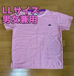 FOLK LLサイズ 医療用スクラブ 男女兼用 PANTONE ピンク