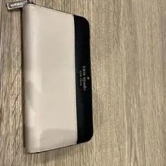 kate spade 長財布 ベージュ/ブラック