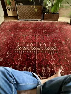 トライバルラグ　ヴィンテージラグ　アフガンラグ　トルクメン族　プリミティブアート