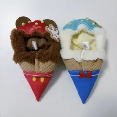 ディズニーストア アイスクリーム キーホルダー ぬい服 - メルカリ