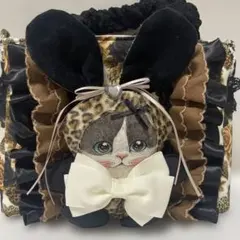 コヤンイサムチョン　豹柄バラ　トートバック