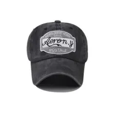 アルファベット 【大人気】 ブラック ロゴ キャップ ストリート ヒップホップ