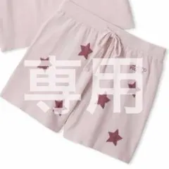 ジェラートピケ スタージャガードショートパンツ ピンクのサムネイル