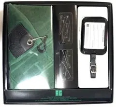 【新品】◼︎アミューズゴルファーズ 1 ★3点セット★タオル、ネームタグ、ティ★