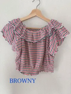 WEGO★BROWNY オフショルダー　トップス　半袖のサムネイル