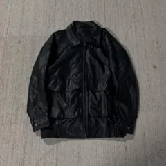 leather jacket 90s vintage 【本革】