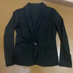 UNIQLO ブラック　ソフトジャージージャケット ユニクロ