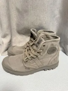 ノーブランド、グレーハイカットスニーカー26.5cm、