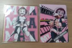 僕のヒーローアカデミア　麗日お茶子　色紙　下敷き