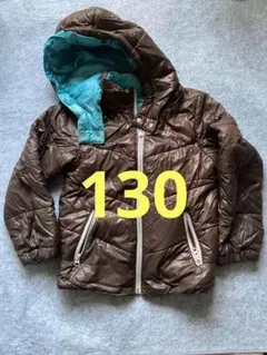 BeBe ダウンコート　キッズ　130 　リバーシブル