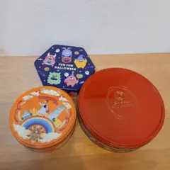 円系金属製空き缶セット