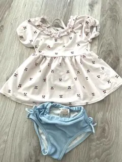 プティマイン　タンキニ　さくらんぼ　セパレート　水着