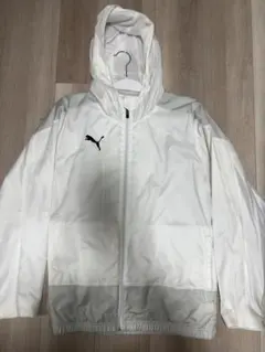 PUMA フード付きジャージ ホワイト