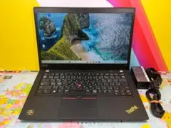 美品 レノボ T495 14型 FHD Office2024 ノートPC