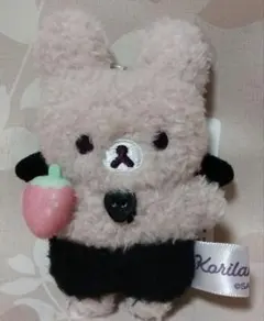 コリラックマのこあくま気分　 ぶらさげぬいぐるみ　こあくまうさぎのぬいぐるみ