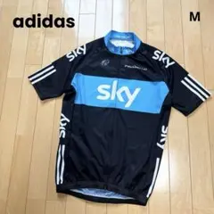 【希少】 アディダス チームスカイ サイクルジャージ Team Sky 半袖 Mのサムネイル