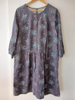 ♡新品タグなし♡‪sab street♡コーデュロイ 長袖ワンピース 19号