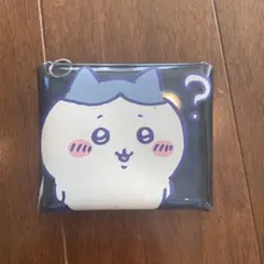 はちわれ　クリアポーチ カラビナ付き