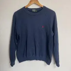 【古着】90s polo by Ralphlauren スウェット ネイビー