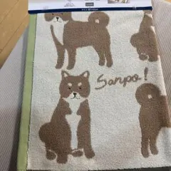 新品　バスマット　芝犬のサムネイル
