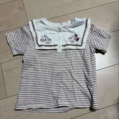 ミッキー ミニーTシャツ 110cm リトシー