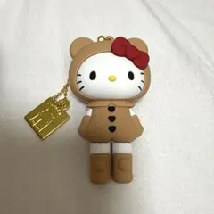 ハローキティ展 50周年 シークレットマスコットチャームA クマスーツ