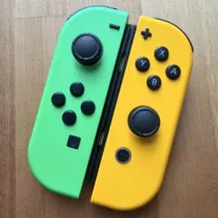 Switch ジョイコン ネオングリーン×ネオンオレンジ ニンテンドー