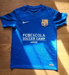FCバルセロナ サッカーキャンプTシャツ KIDS M（140-150）