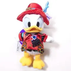 ディズニーハロウィン ザヴィランズハロウィーン ドナルド ぬいぐるみバッジ