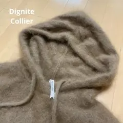 Dignite Collier ラクーンニット フード