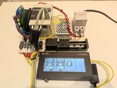 ステッピングモーター位置決め制御キット【ロング100ST】PLC 