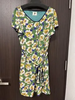 花柄チュニックワンピ　ブージュルード