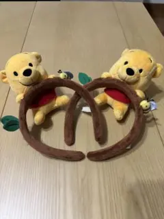 プーさんのカチューシャセット