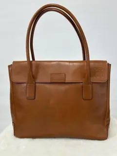 SALE中】HIROFU ヒロフ Hロゴ 本革 ワンショルダーバッグキャメル 