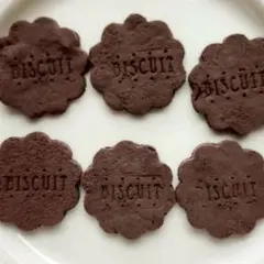 3 クッキー　お花　チョコビスケットフェイクスイーツ 食品サンプル 推し活