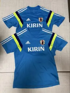 アディダス サッカー日本代表　プラクティスシャツ 2枚セット　M